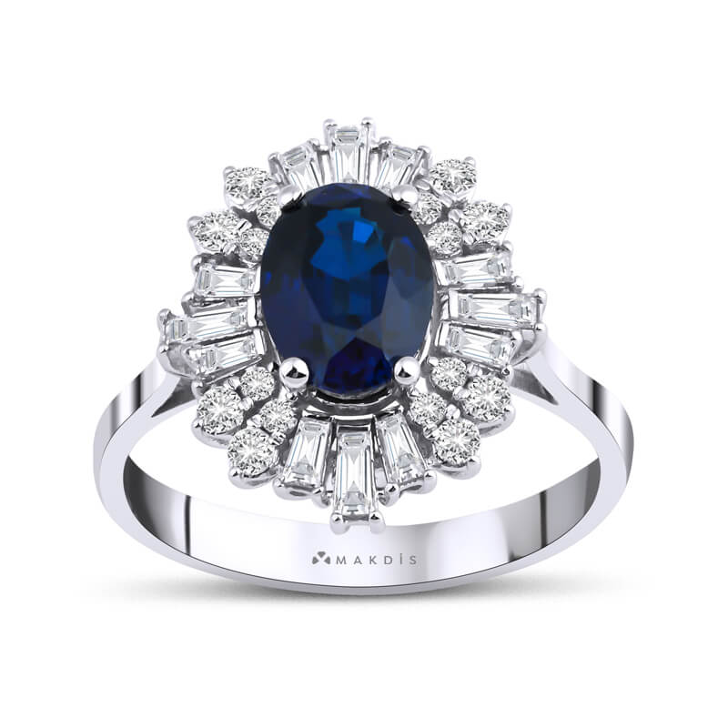 2.31 Karat Safir Yüzük