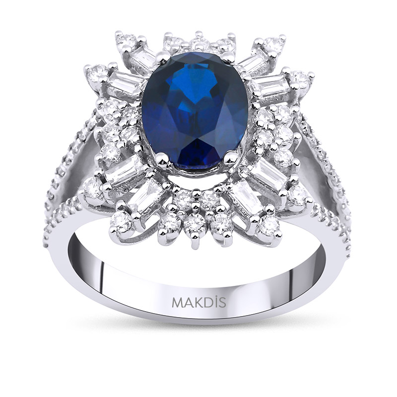 3.13 Karat Safir Yüzük