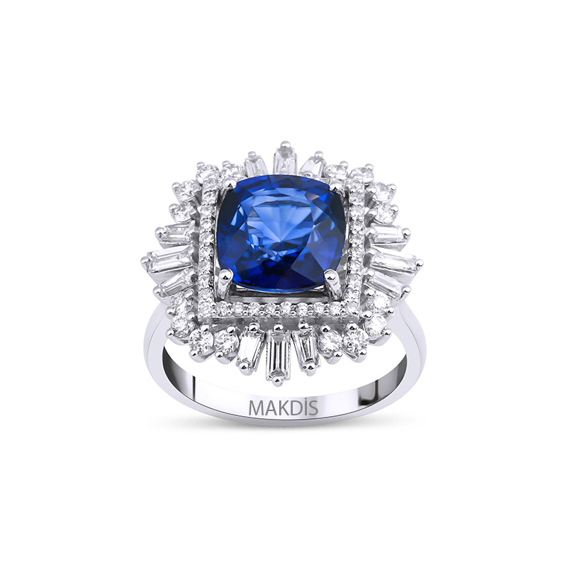 5.21 Karat Safir Yüzük