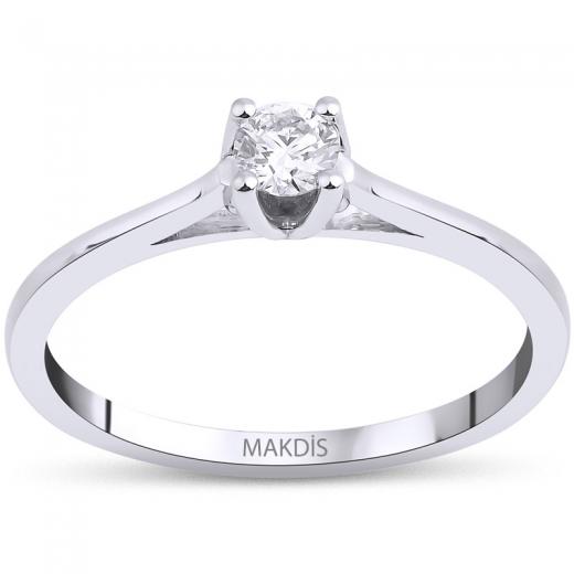 0.20 Karat Tektaş Yüzük