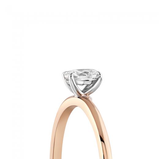 Oval 0.20 Karat Tektaş Yüzük