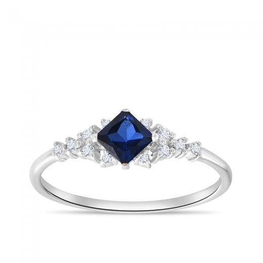0.28 Karat  Safir Yüzük