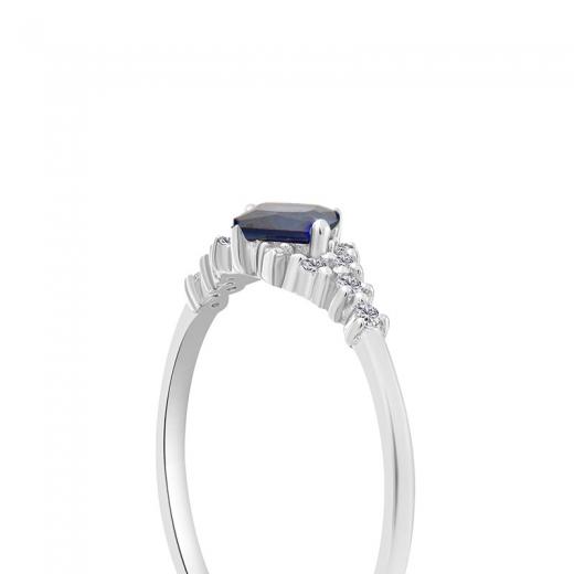 0.28 Karat  Safir Yüzük