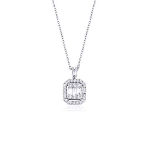 0.31 Karat Baget Kolye