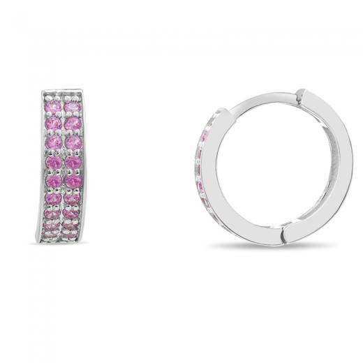 0.39 Karat Morganite Küpe