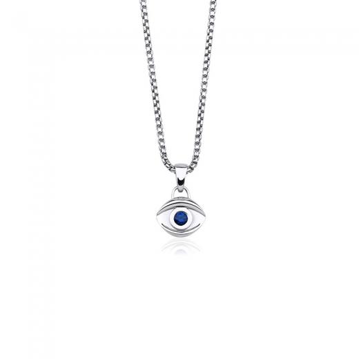0.65 Karat Safir Göz Kolye