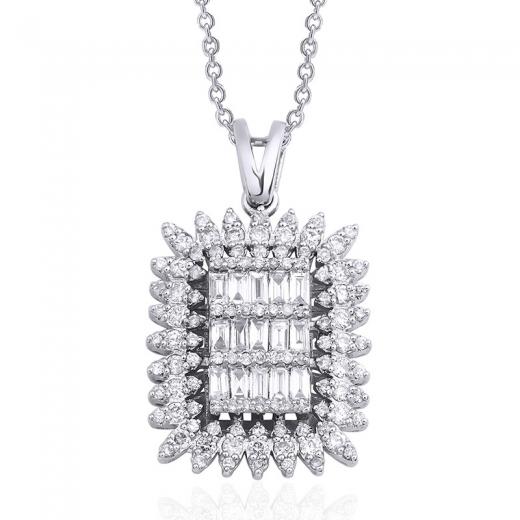 0.78 Karat Baget Kolye