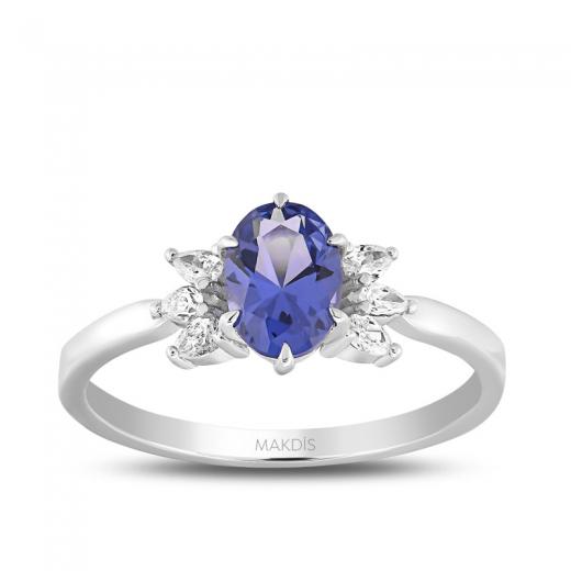 0.92 Karat Safir Yüzük