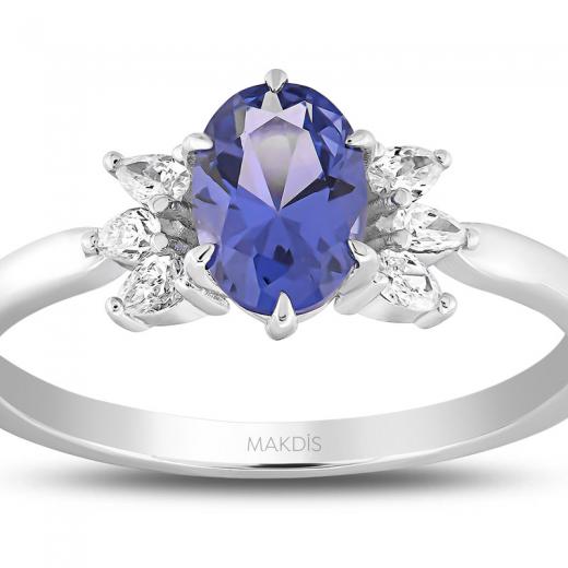 0.92 Karat Safir Yüzük