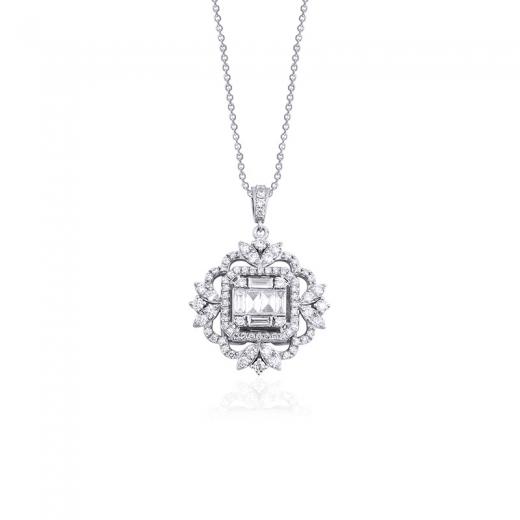 0.94 Karat Baget Kolye
