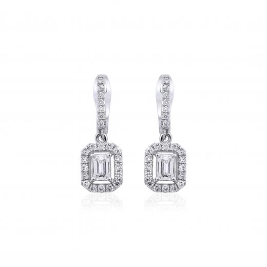 0.98 Karat Baget Küpe