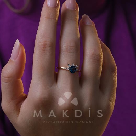 1.11 Karat Renkli Yüzük
