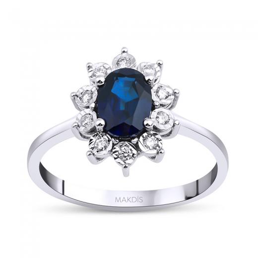 1.14 Karat Safir Yüzük