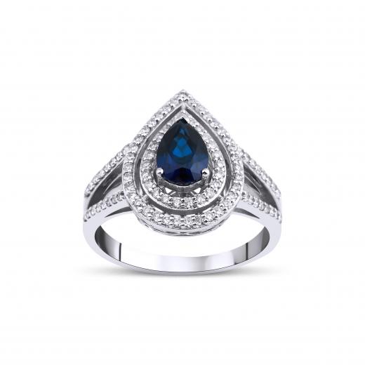 1.31 Karat Safir Yüzük