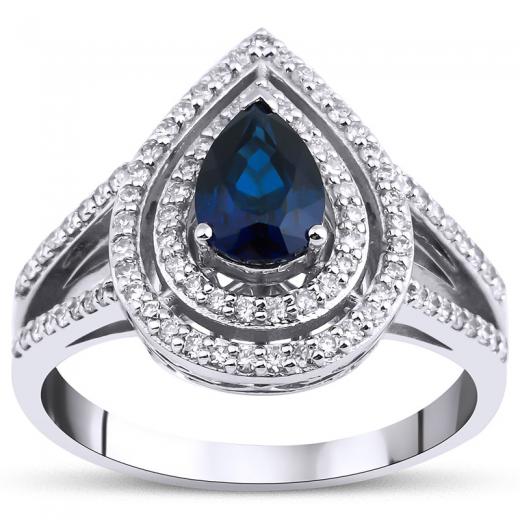 1.31 Karat Safir Yüzük