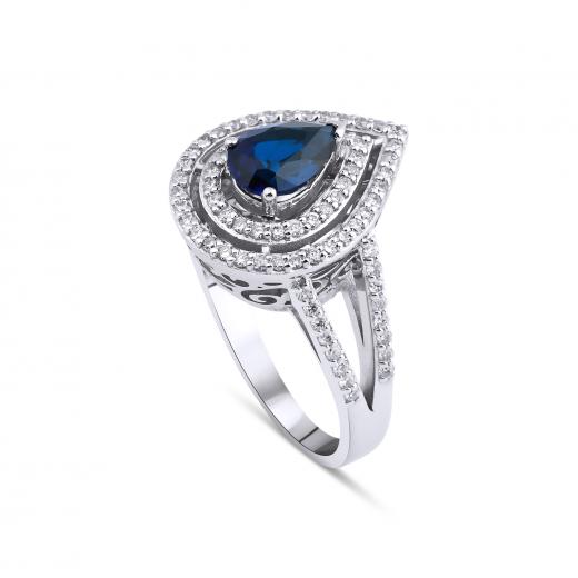 1.31 Karat Safir Yüzük