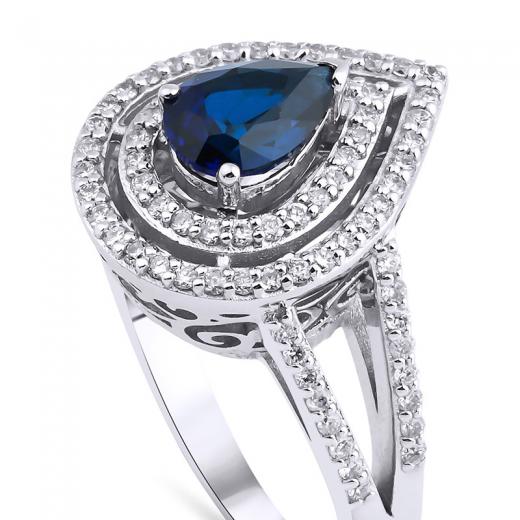 1.31 Karat Safir Yüzük