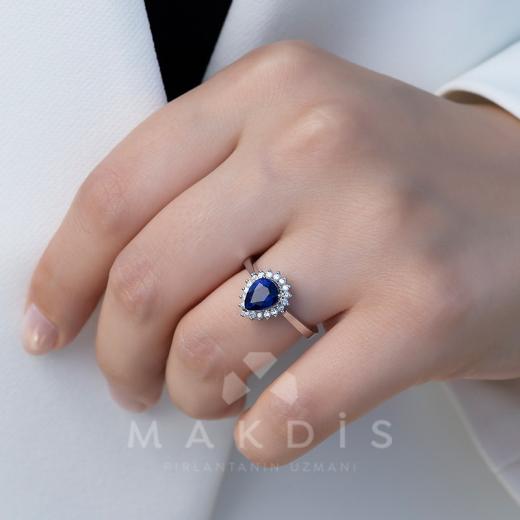 1.65 Karat Safir Yüzük