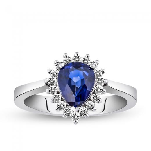 1.65 Karat Safir Yüzük