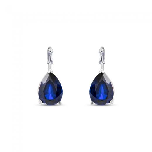 1.81 Karat Safir Küpe