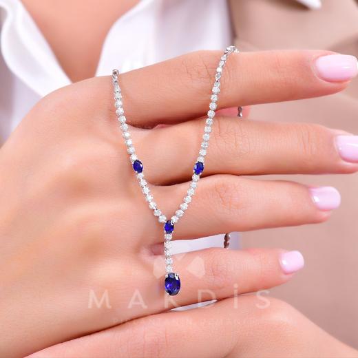 2.03 Karat Safir Gerdanlık