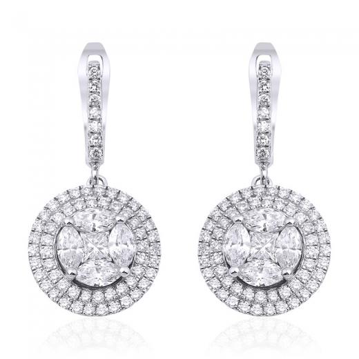 2.13 Karat Markiz Küpe