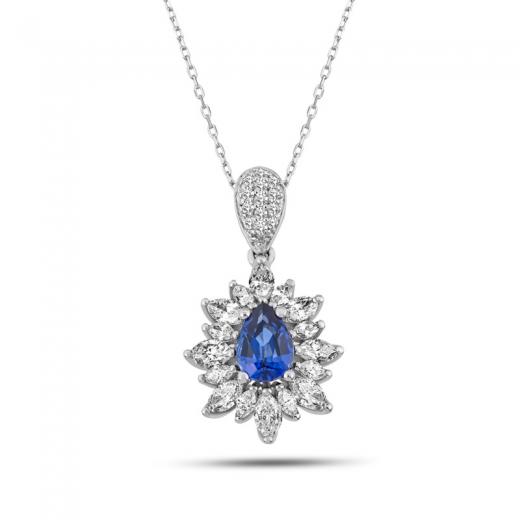 2.13 Karat Safir Kolye