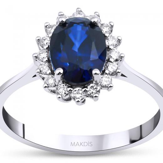 2.24 Karat Safir Yüzük