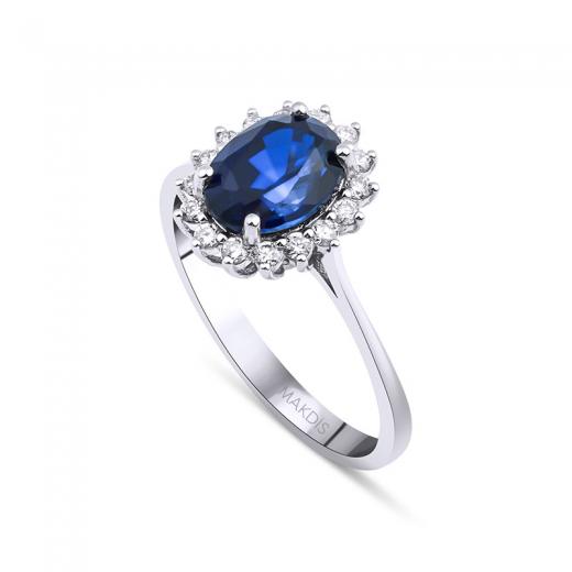 2.24 Karat Safir Yüzük