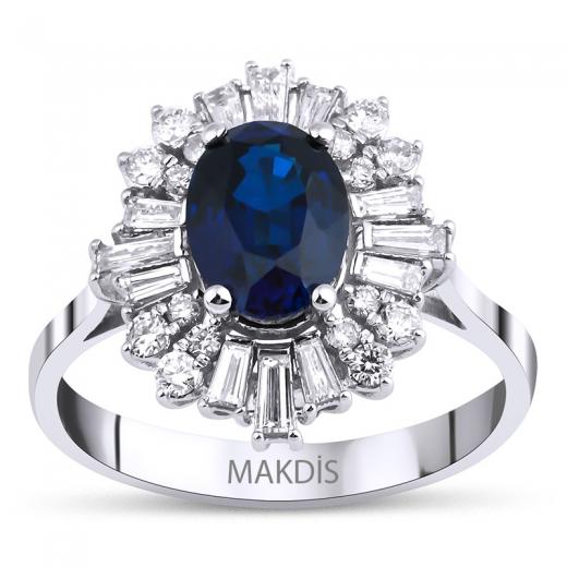 2.31 Karat Safir Yüzük