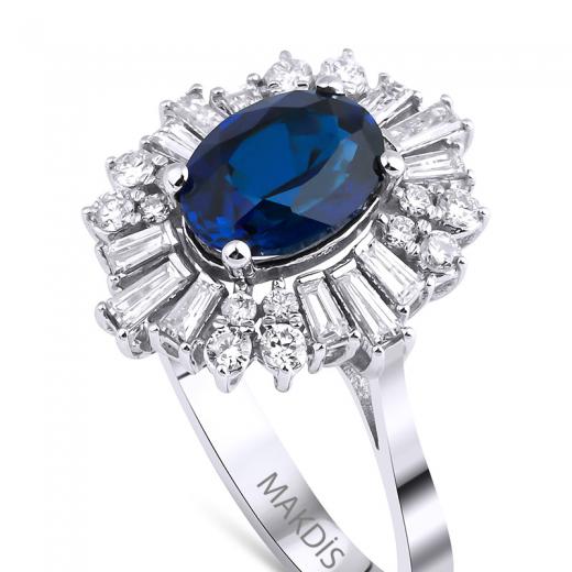 2.31 Karat Safir Yüzük