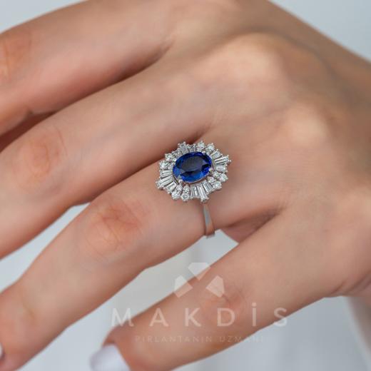 2.31 Karat Safir Yüzük