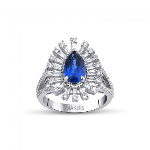 2.57 Karat Safir Yüzük