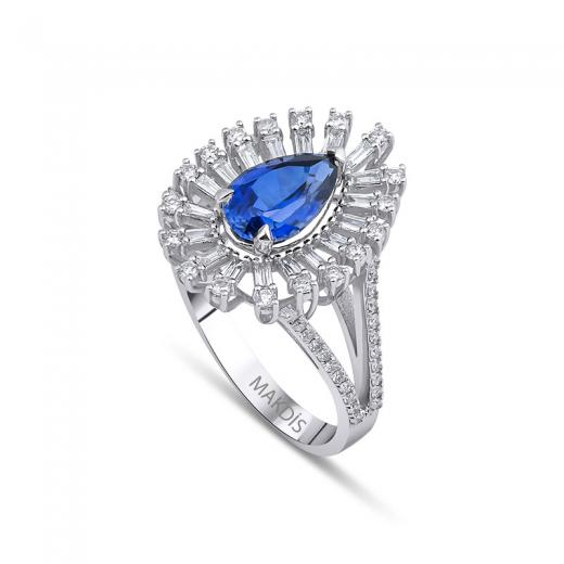2.57 Karat Safir Yüzük