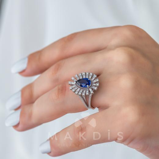 2.57 Karat Safir Yüzük