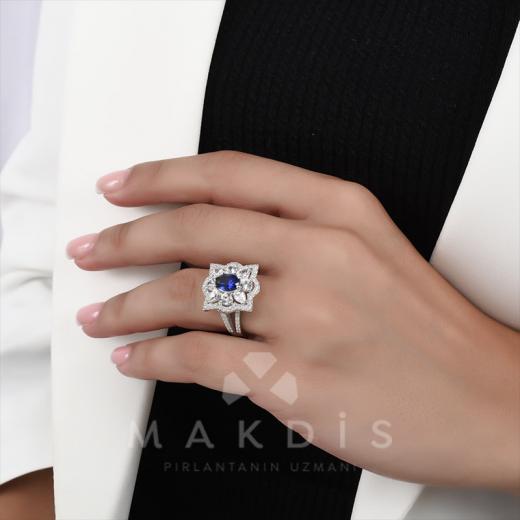 2.66 Karat Safir Yüzük