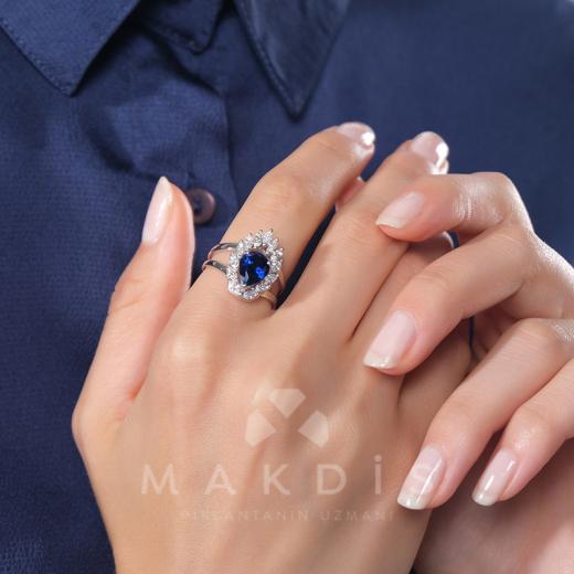 2.88 Karat Safir Yüzük