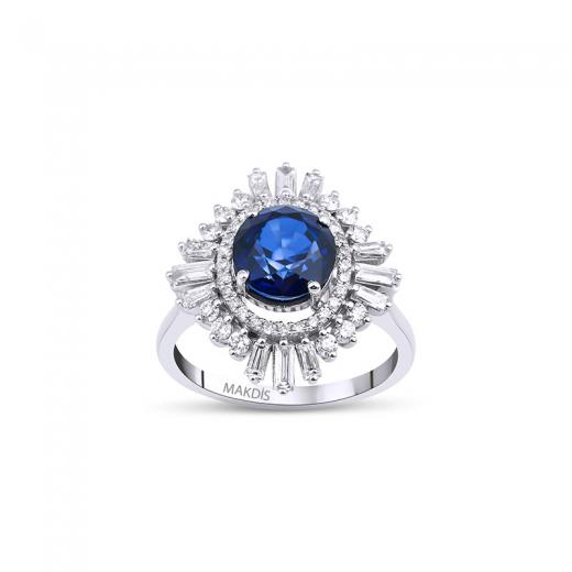 3.64 Karat Safir Yüzük