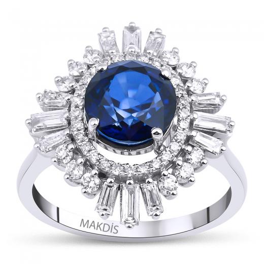 3.64 Karat Safir Yüzük