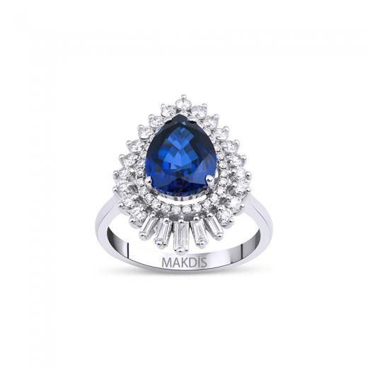 4.87 Karat Safir Yüzük