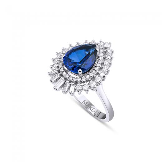 4.87 Karat Safir Yüzük